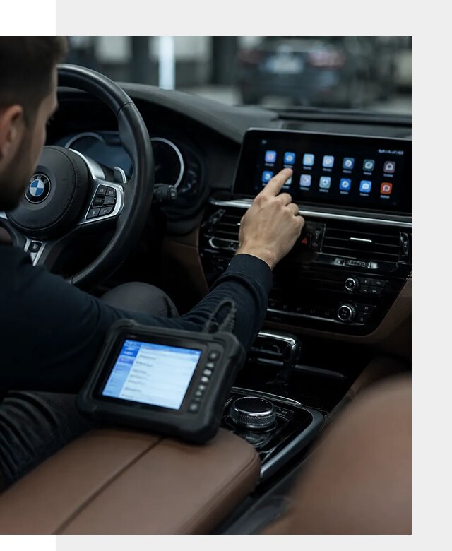Установка приложений и мультимедиа сервисов BMW в Шахтах