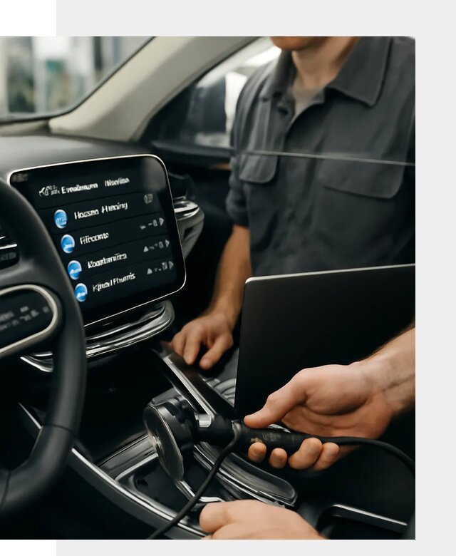 Установка приложений Geely для мультимедиа автомобиля в Шахтах