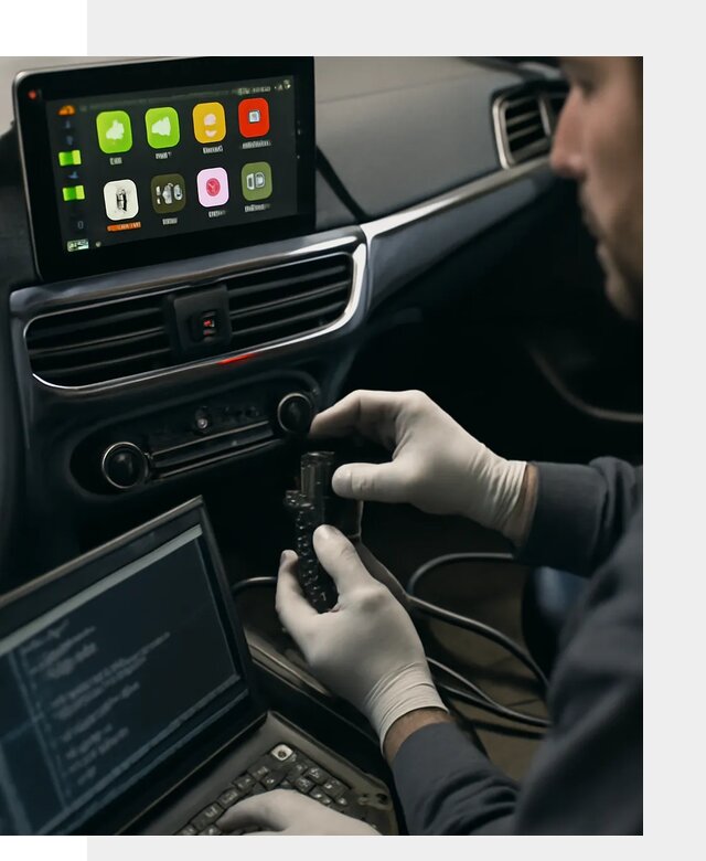 Активация Apple CarPlay в Шахтах для штатной мультимедиа