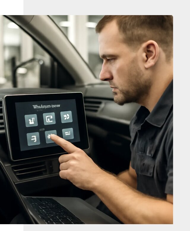 Установка приложений в автомобиль под ключ в Шахтах